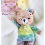 Sleepy Baby Bear Amigurumi Free Crochet Pattern