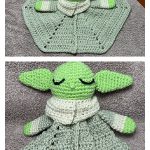 Sleepy Baby Space Monk Lovey Free Crochet Pattern