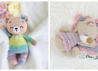 Sleepy Bear Amigurumi Crochet Patterns