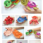 Undersea Animal Applique Free Crochet Pattern