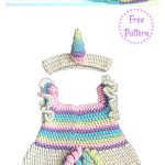 Unicorn Dress Free Crochet Pattern