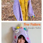 Unicorn Scarf Free Crochet Pattern