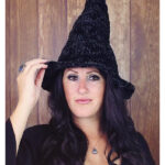 Velvet Witch Hat Free Crochet Pattern