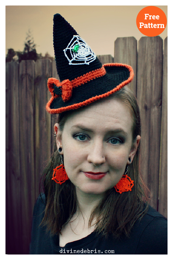 Winifred Witch Hat Free Crochet Pattern