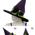 Witch Hat for The Whole Family Free Crochet Pattern