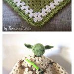 Yoda Inspired Lovey Free Crochet Pattern