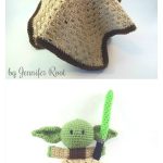 Yoda Lovey Free Crochet Pattern