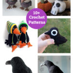 10+ Amigurumi Crow Crochet Patterns