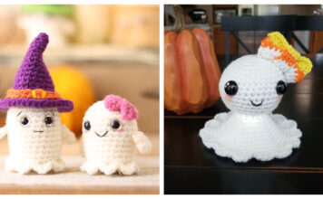 10+ Amigurumi Halloween Ghost Crochet Patterns