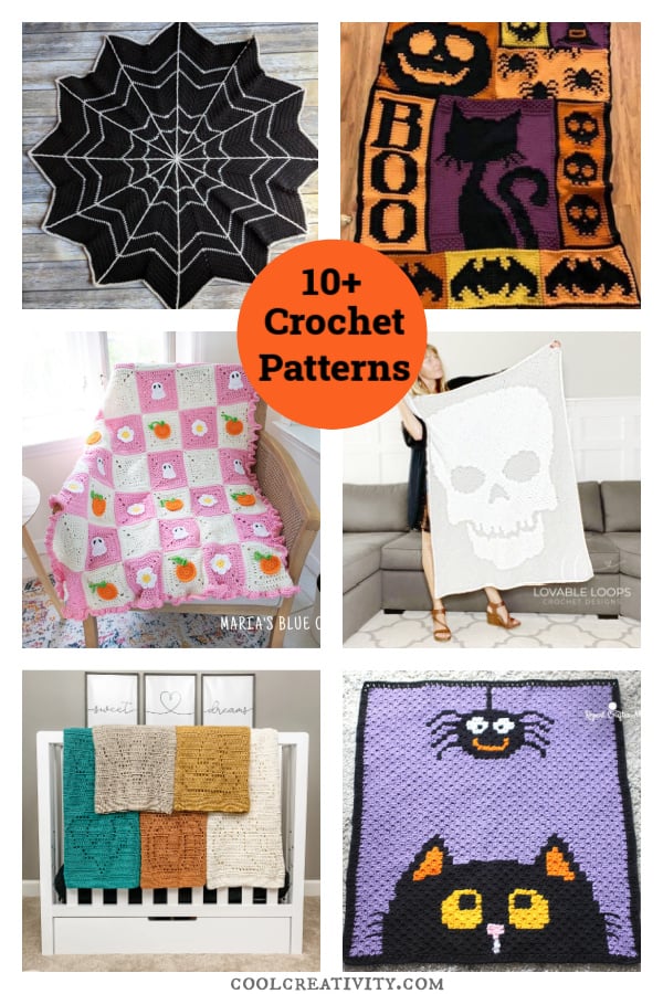 10+ Halloween Blanket Crochet Patterns 