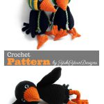 Amigurumi Crow Crochet Pattern