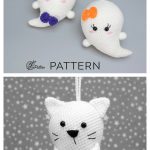 Amigurumi Halloween Ghost Crochet Pattern