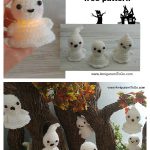 Amigurumi Halloween Pocket Ghost Free Crochet Pattern