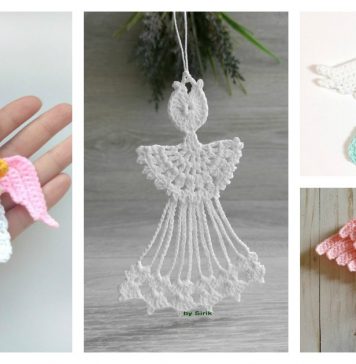 Angel Applique Crochet Patterns