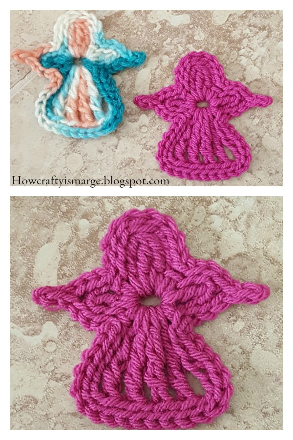 Angel Pocket Prayer Shawl Free Crochet Pattern