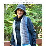 Aster Pocket Scarf Free Crochet Pattern