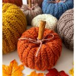 Autumn Spice Pumpkins Free Crochet Pattern and Video Tutorial