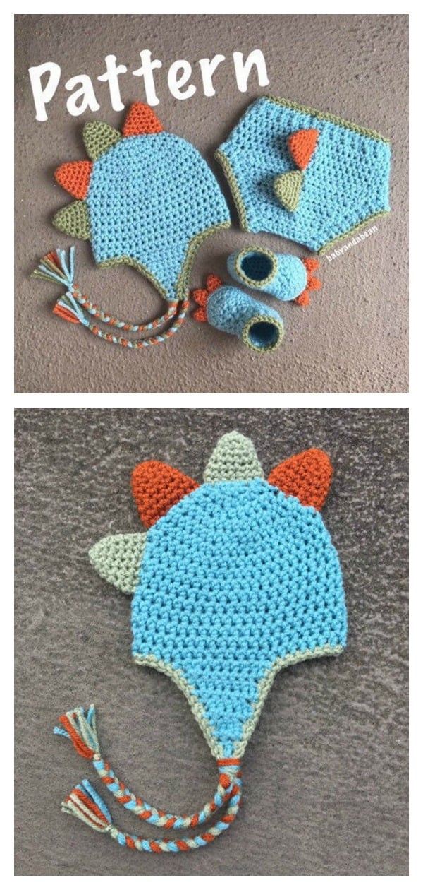 Baby Dinosaur Outfit Crochet Pattern
