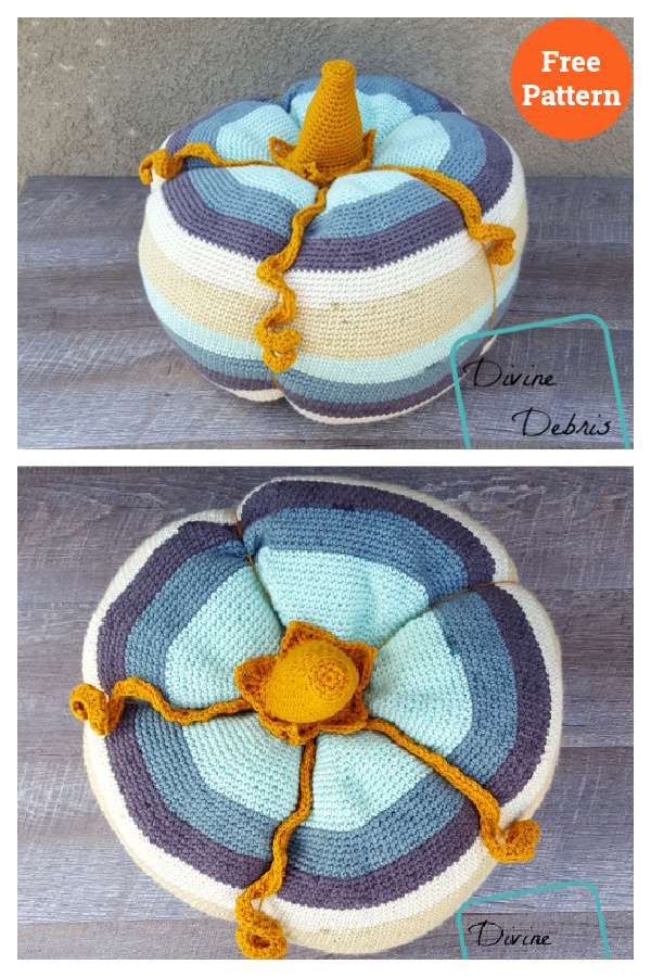 Big Ol’ Pumpkin Free Crochet Pattern