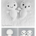 Boo Baby Ghost Mini Amigurumi Crochet Pattern