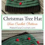 Christmas Tree Hat Free Crochet Pattern