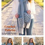 Cloudy Day Pocket Scarf Crochet Pattern