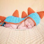 Dinosaur Costume Photography Prop Free Crochet Pattern