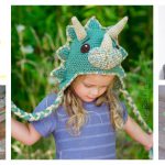 Dinosaur Hat Free Crochet Pattern and Paid