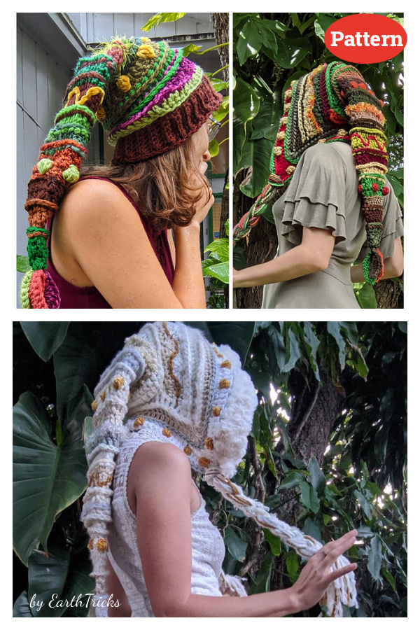 Fae Elf Hat Crochet Pattern