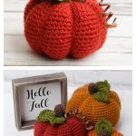 Fall Pumpkins Free Crochet Pattern