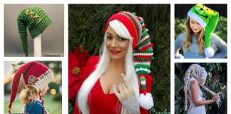 Fancy Elf Hat Crochet Patterns