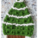 Feliz Navidad Christmas Tree Hat Free Crochet Pattern