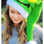 Grinchy Elf Hat Crochet Pattern