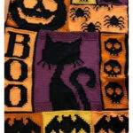 Halloween Blanket Crochet Pattern