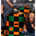 Halloween Throw Crochet Pattern