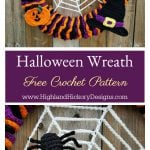 Halloween Wreath Free Crochet Pattern