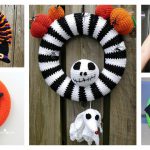 Halloween Wreath Free Crochet Pattern and Paid