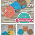 Kitten Cat Coaster Crochet Pattern