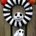 Nightmare Before Christmas Style Wreath Crochet Pattern