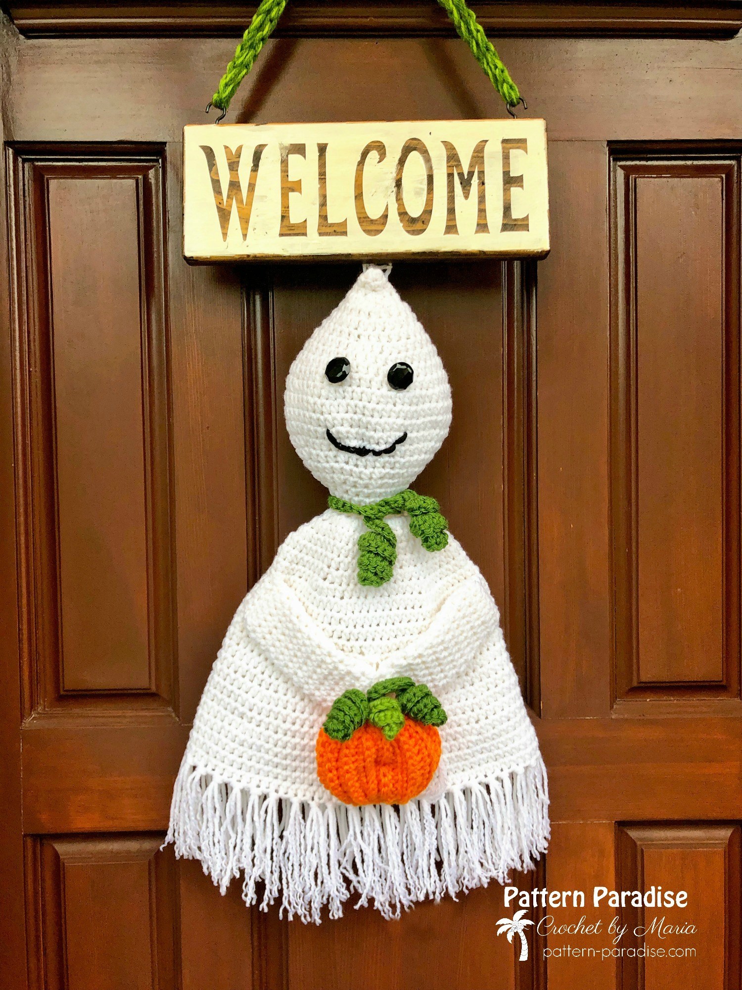 Spookles The Ghost Free Crochet Pattern