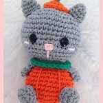 Pumpkin Cat Amigurumi Free Crochet Pattern