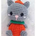 Pumpkin Cat Free Crochet Pattern