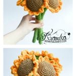 Sunflower Bouquet Free Crochet Pattern