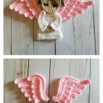 Sweet Angel Applique Crochet Pattern