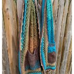 6-Day Pocket Shawl Free Crochet Pattern