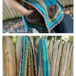6-Day Pocket Shawl Free Crochet Pattern