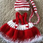 Baby Santa Hat and Skirt Crochet Pattern