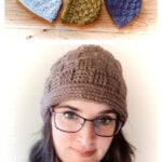 Basketweave Unley Chill Beanie Free Crochet Pattern