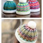 Chevron Hat Crochet Pattern