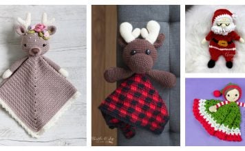 Christmas Baby Lovey Crochet patterns